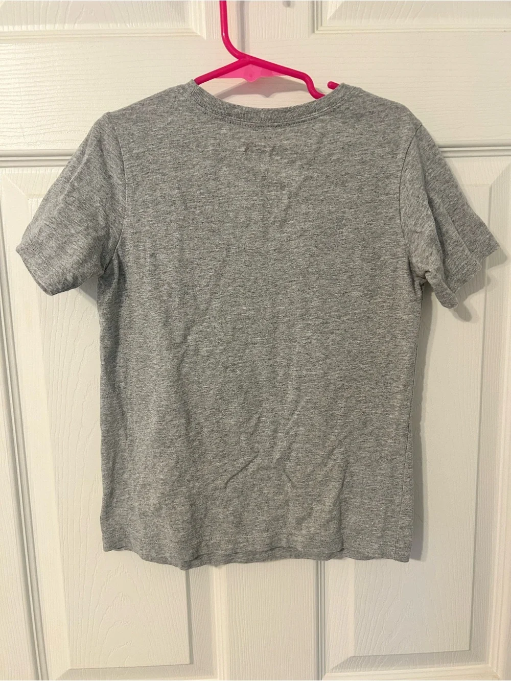 Boys, OshKosh B'gosh, Gray Short Sleeve Tee with Orange Football Graphic, Size 6